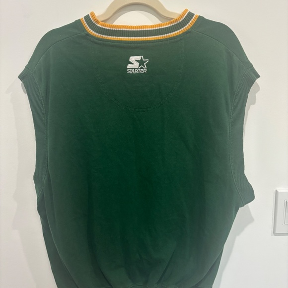 Pro Line Green Bay Packers Cotton Sweater Vest • Embroidered • Size L - Picture 4 of 4